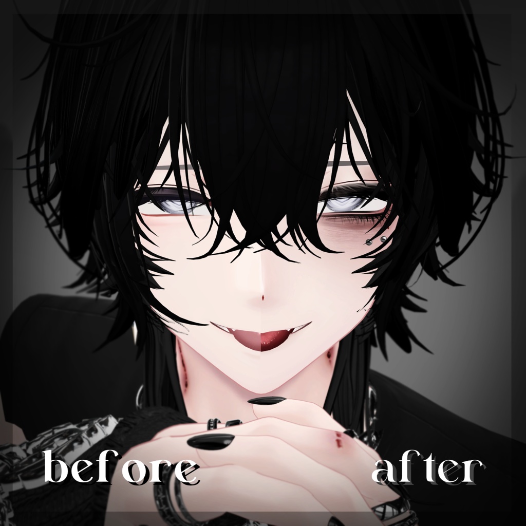 +Komano+ CRYBABY Makeup Texture +8アバター対応+