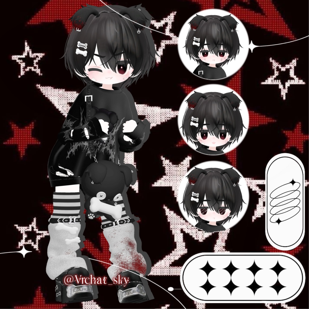 Add Your Fav🖤 +26アバター対応+