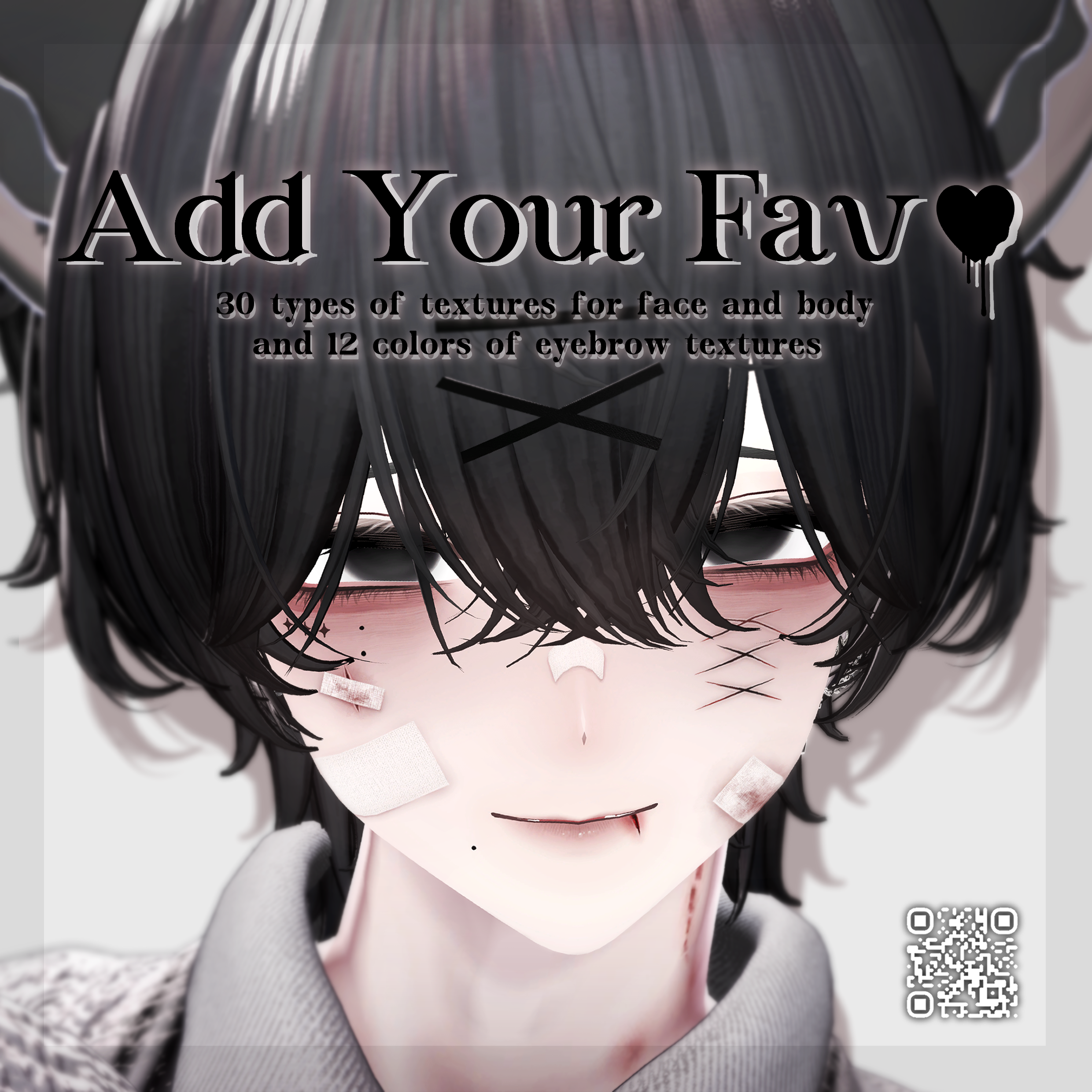 Add Your Fav🖤 +26アバター対応+