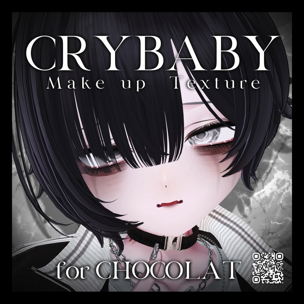 +Chocolat+ CRYBABY Makeup Texture