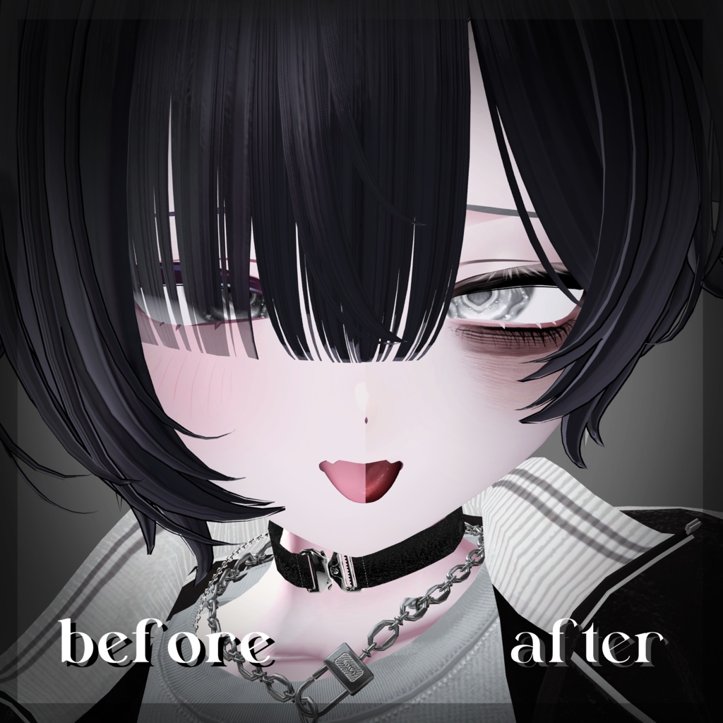 +Chocolat+ CRYBABY Makeup Texture