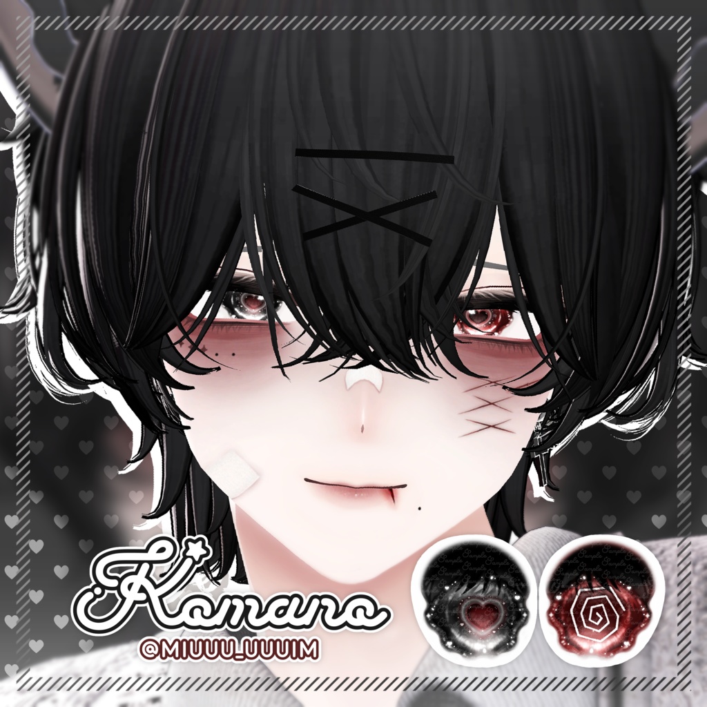 Be My Side🤍Eye Texture +12アバター対応+