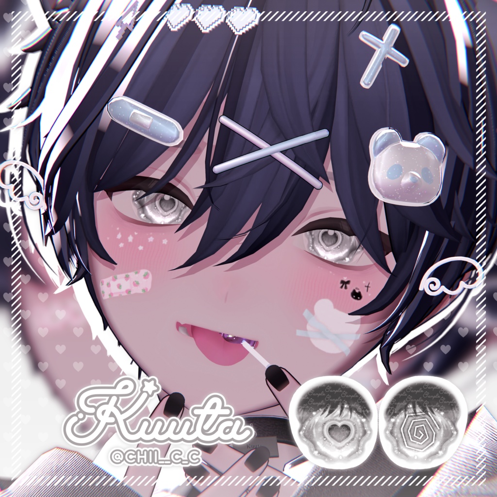 Be My Side🤍Eye Texture +12アバター対応+