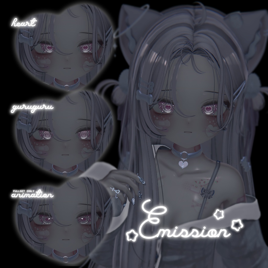 Be My Side🤍Eye Texture +12アバター対応+