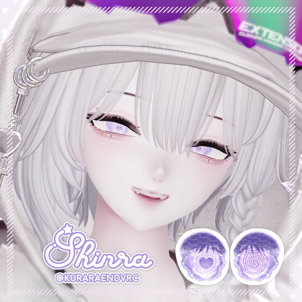 Be My Side🤍Eye Texture +12アバター対応+