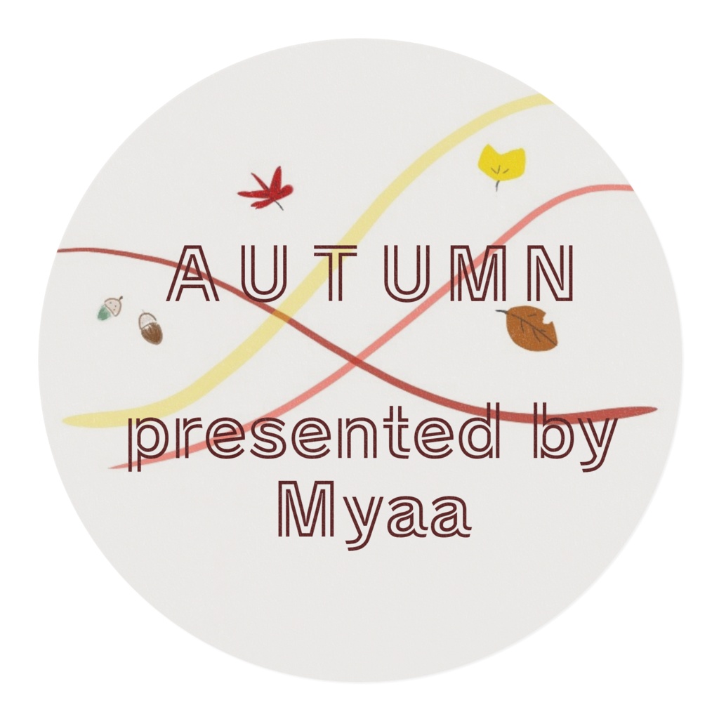 AUTUMN masking tape