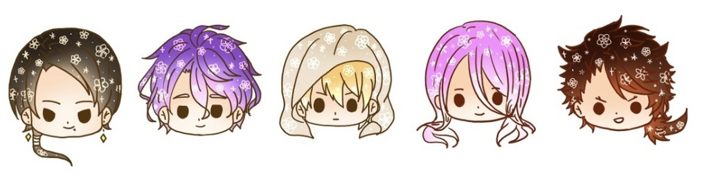 とうらぶデフォルメマスキングテープ