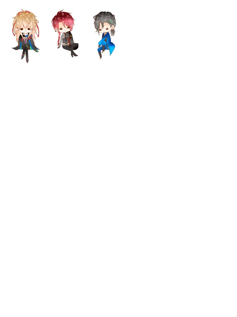 刀剣乱舞 デフォルメお座りアクスタ