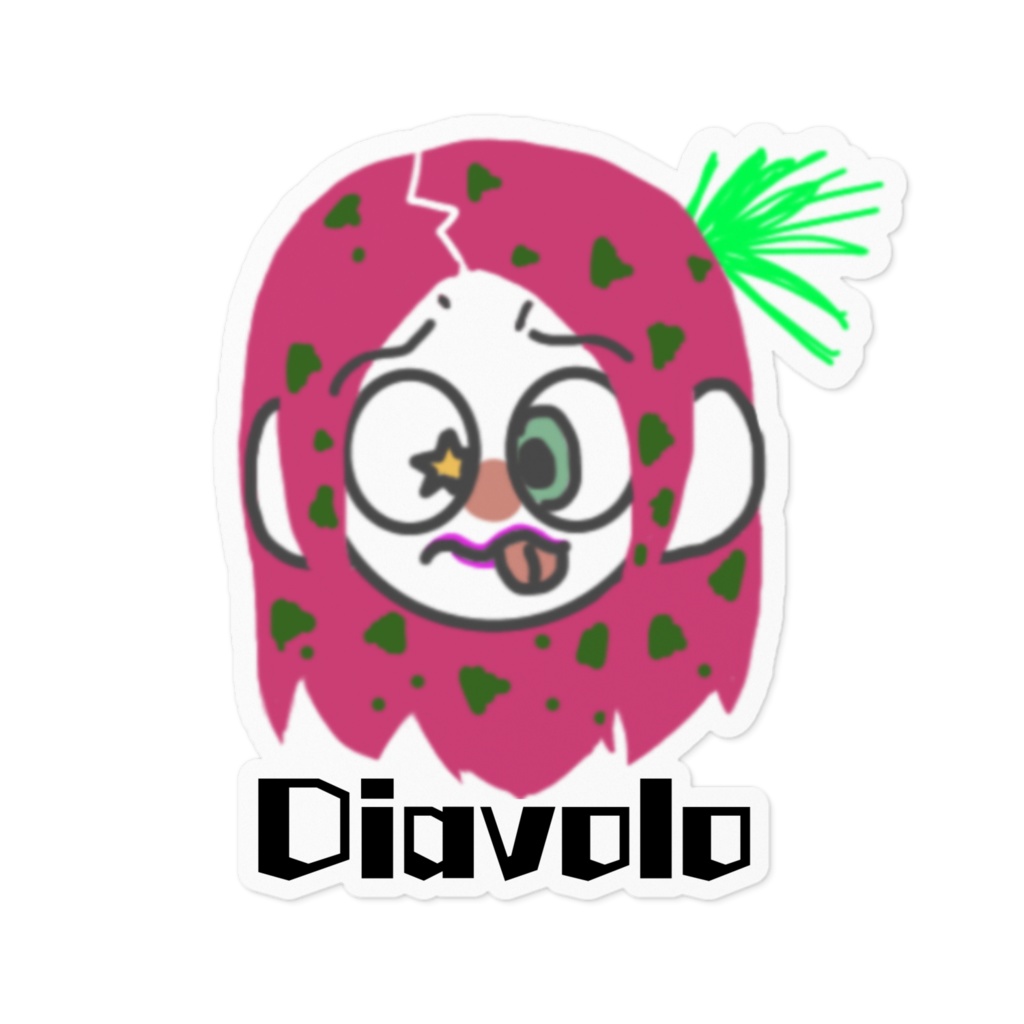ディアボロ&ドッピオステッカー (バラ売り)