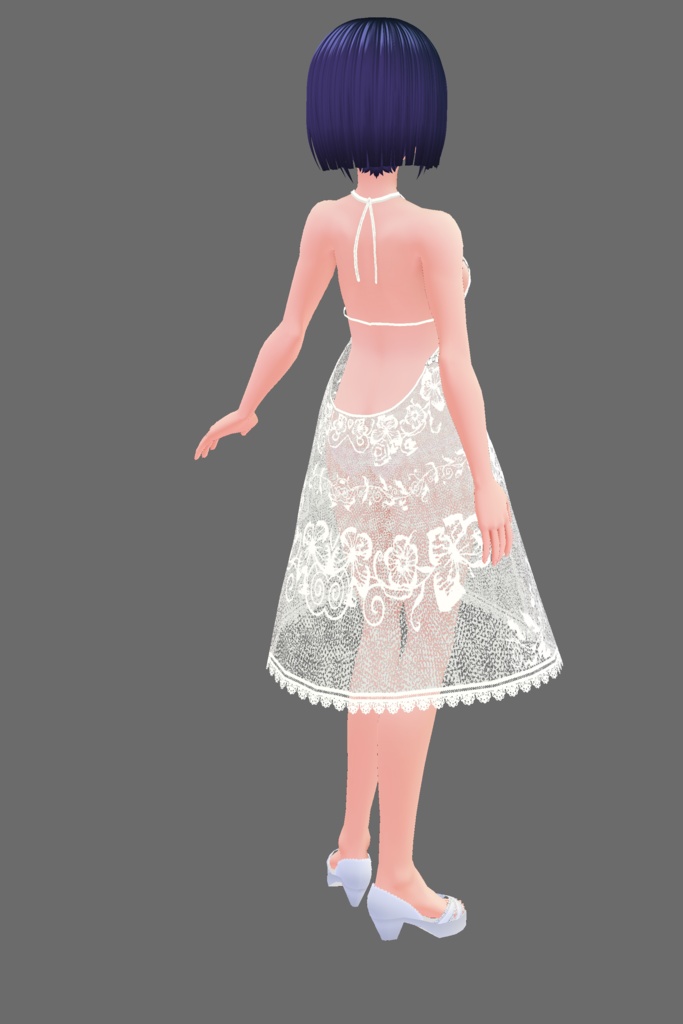 花レースベビードールセット