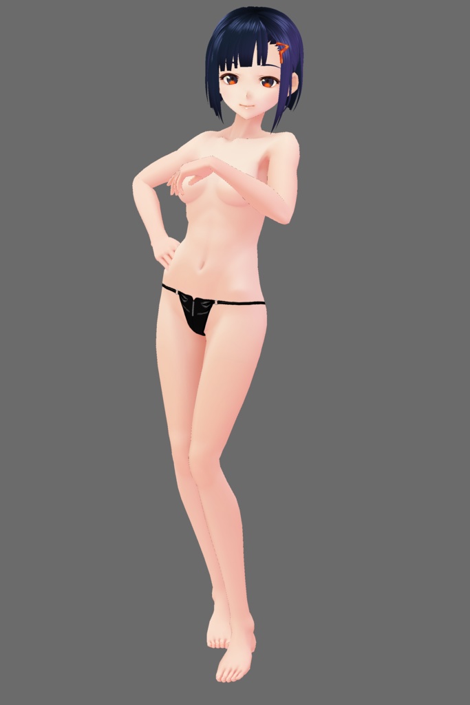 ボンデージ風ベビードールセット