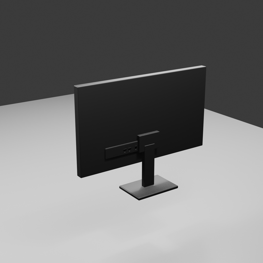【3Dモデル】KM Minimal 27 | 27インチ PCモニター