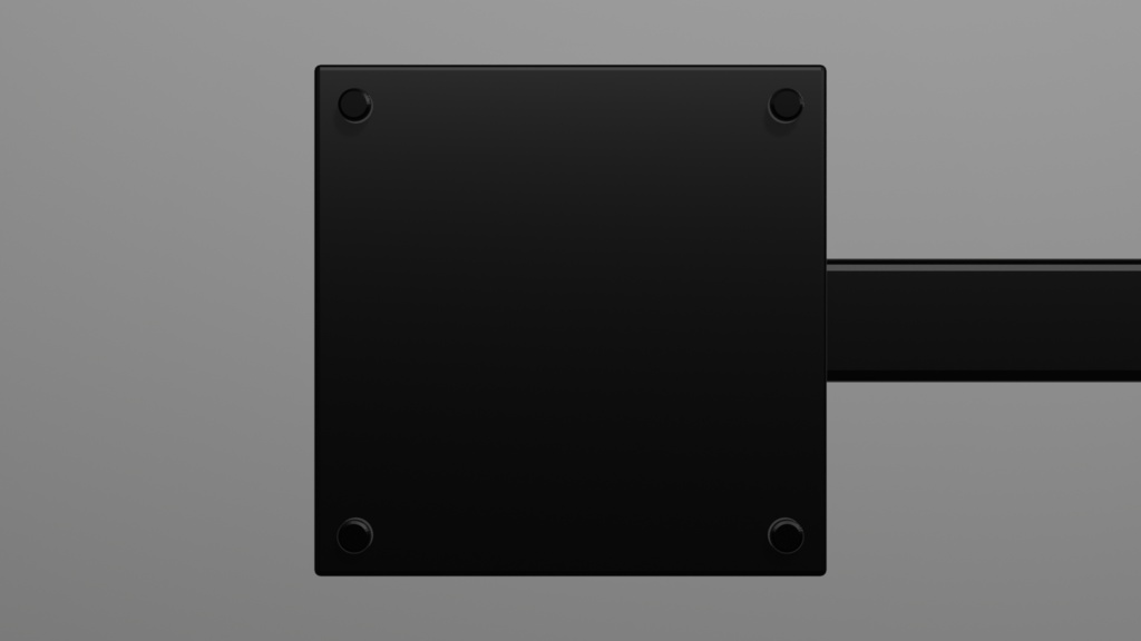【3Dモデル】KM Minimal Monitor Arm | デスク用モニターアーム