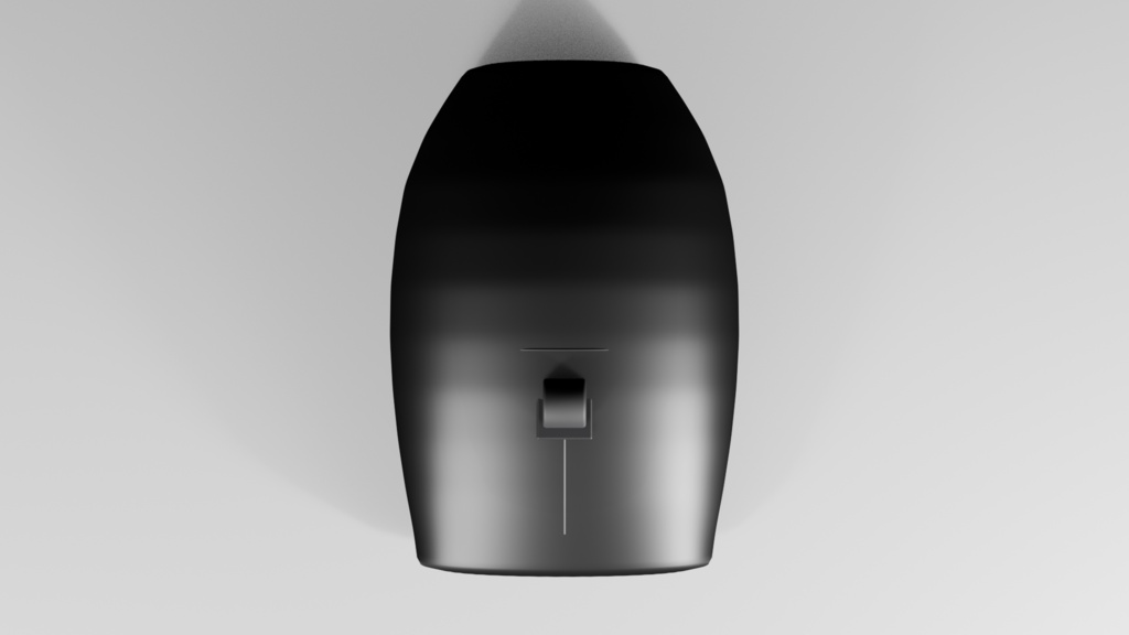 【3Dモデル】KM Minimal Mouse | ワイヤレスマウス