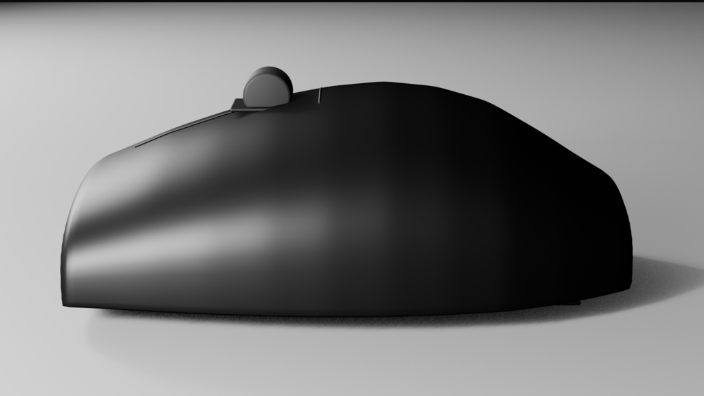 【3Dモデル】KM Minimal Mouse | ワイヤレスマウス