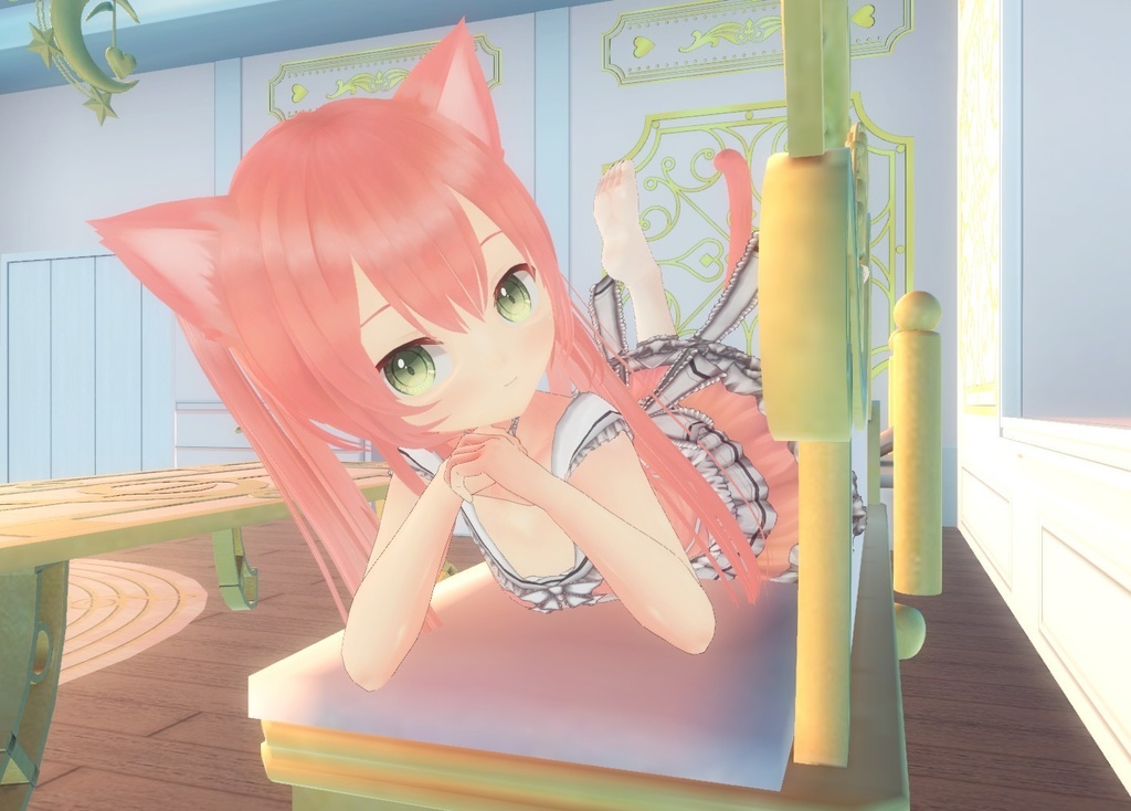 夏服VRM+衣装(カスタムアイテム)【商用利用・改変OK】