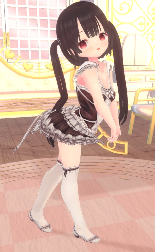 夏服VRM+衣装(カスタムアイテム)【商用利用・改変OK】