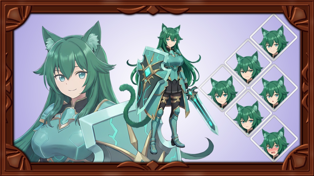 ファンタジーキャラクター素材集 Vol.2 【モン娘パーティメンバー5名】