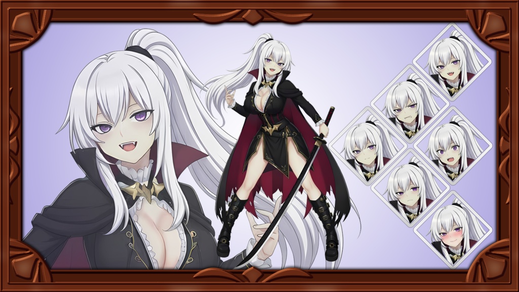 ファンタジーキャラクター素材集 Vol.2 【モン娘パーティメンバー5名】