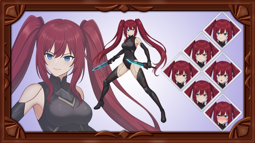 ファンタジーキャラクター素材集 Vol.2 【モン娘パーティメンバー5名】