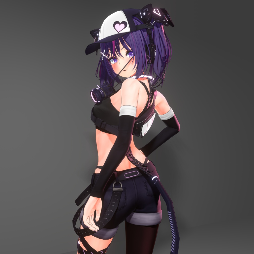 CyberCat2.0【オリジナル3Dモデル】