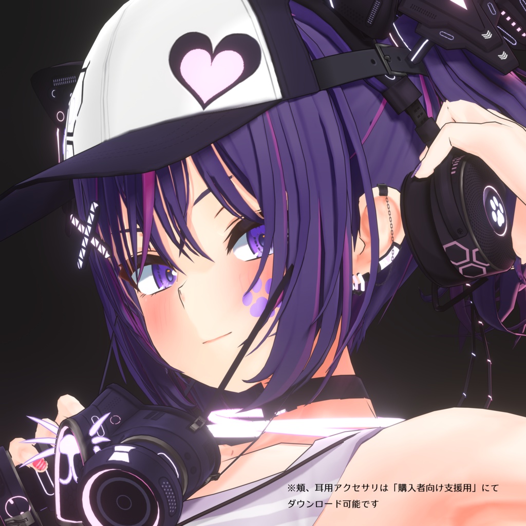 CyberCat2.0【オリジナル3Dモデル】