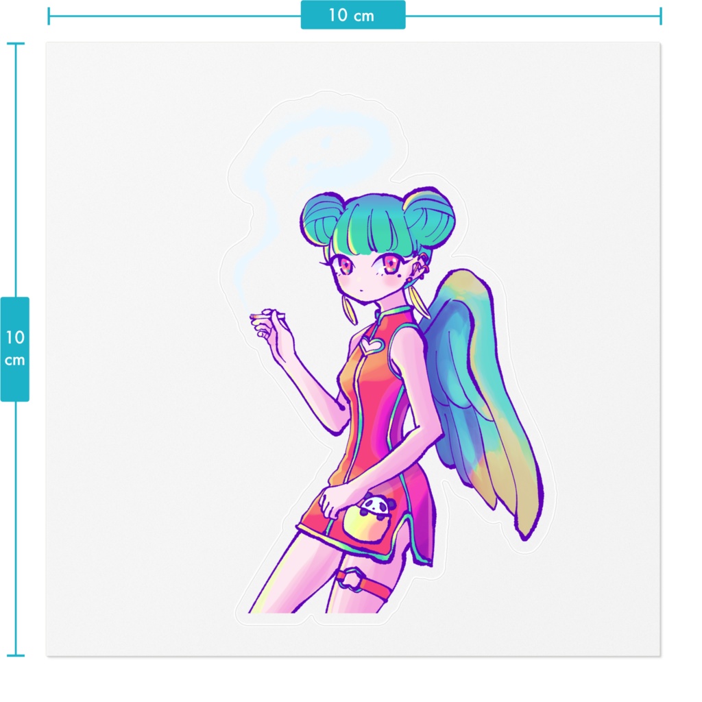 天心ちゃんステッカー