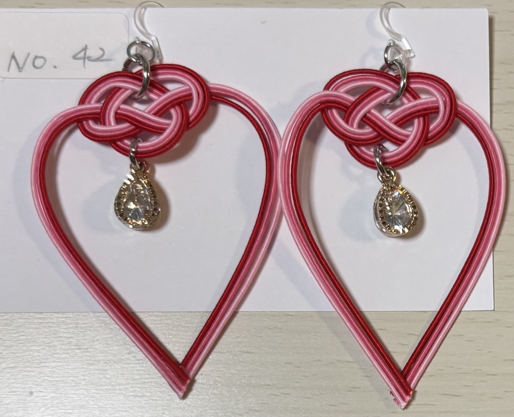 No,42~No,45 ♡長め水引きピアス