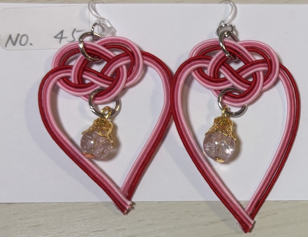 No,42~No,45 ♡長め水引きピアス