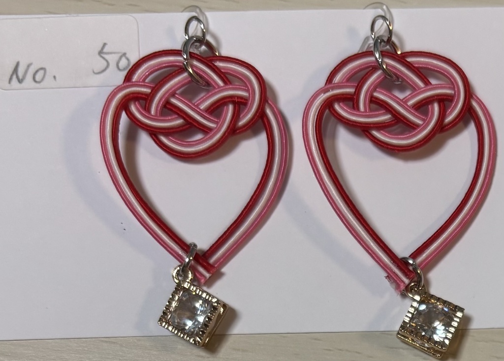 No,49~No,52 水引き♡短めピアス