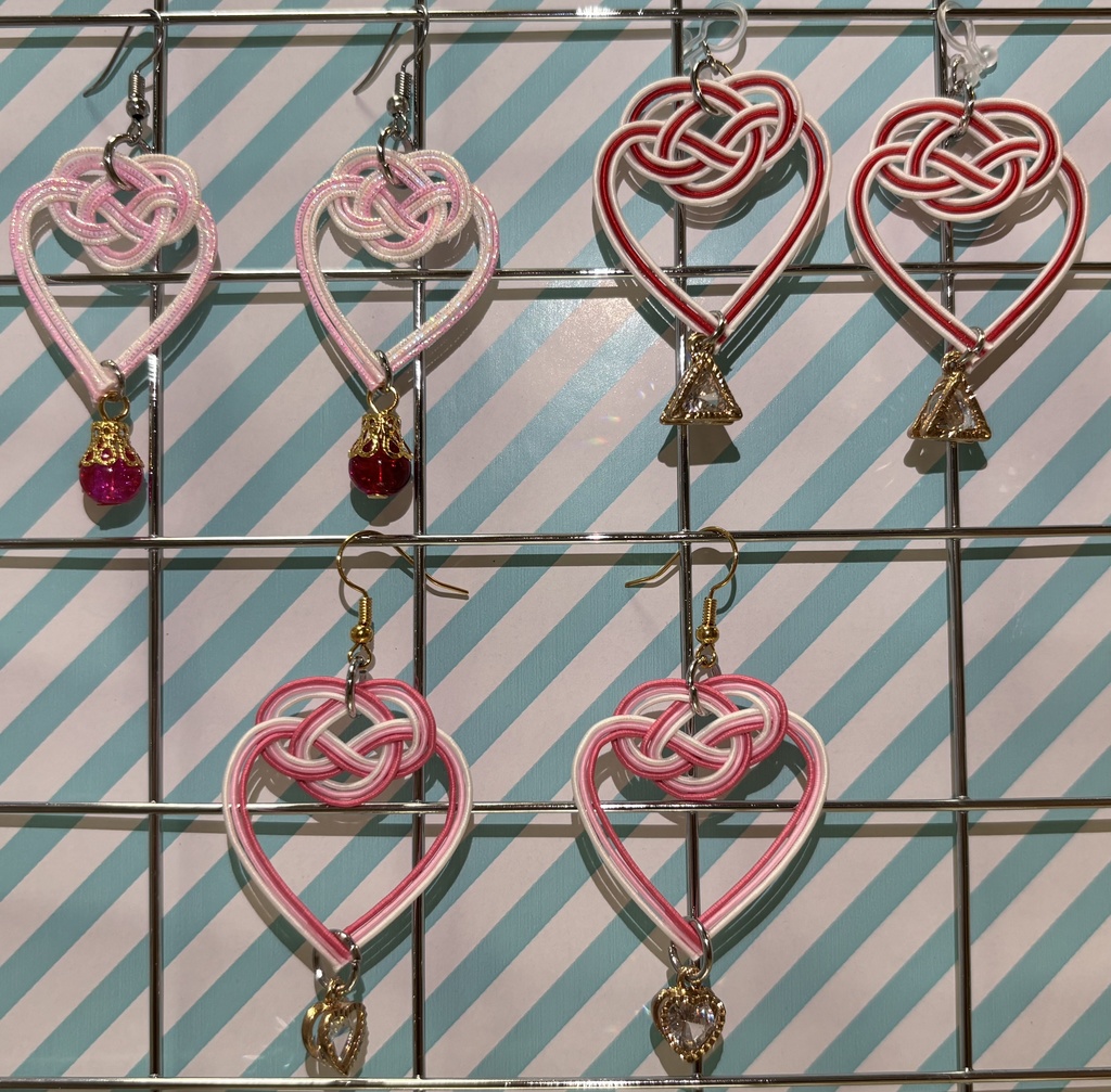 No,46~No,48 水引き♡短めピアス