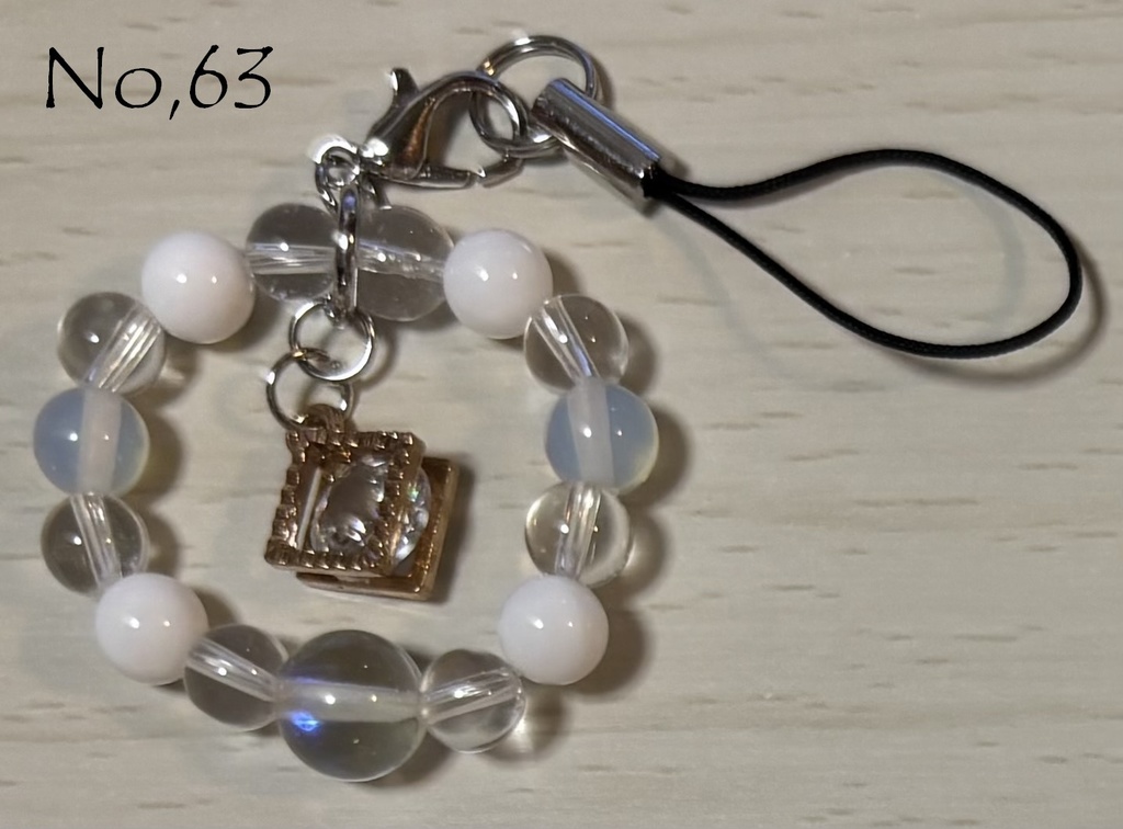 No,63~No,65 天然石根付(チャーム)