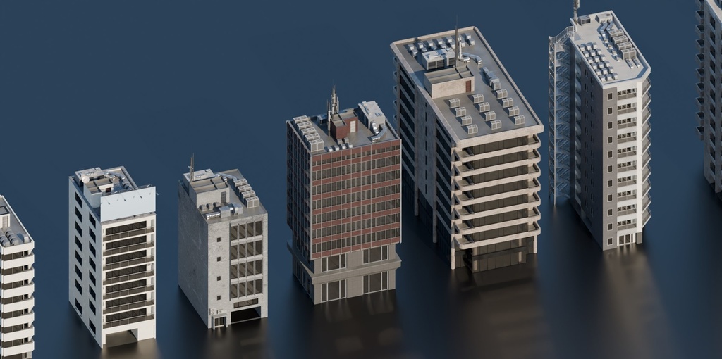 TOKYO JAPAN | Building Pack (Blender)