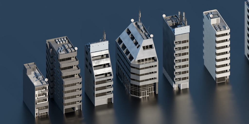 TOKYO JAPAN | Building Pack (Blender)