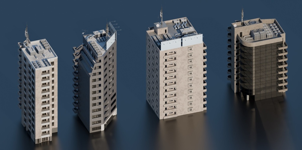 TOKYO JAPAN | Building Pack (Blender)