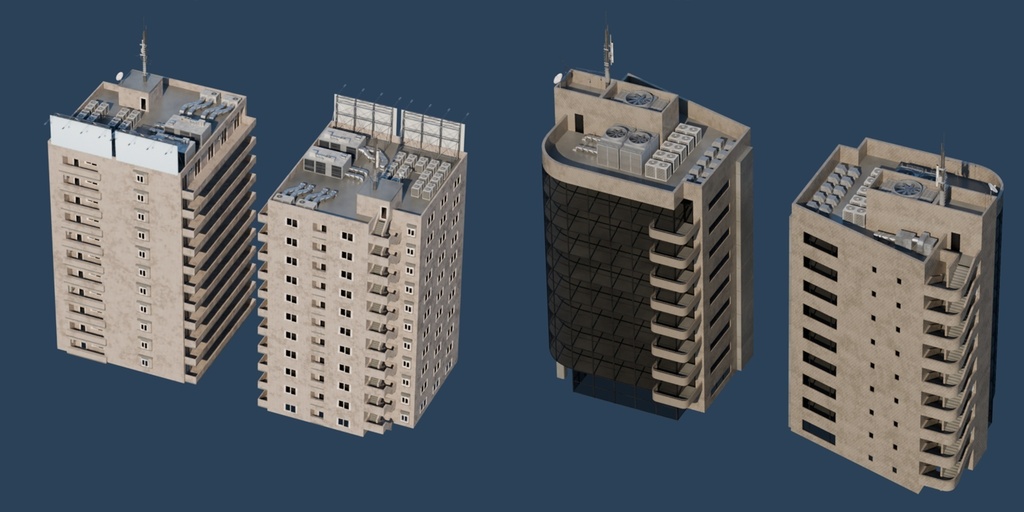 TOKYO JAPAN | Building Pack (Blender)