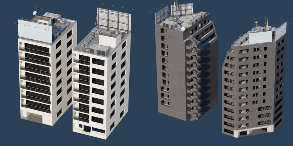 TOKYO JAPAN | Building Pack (Blender)