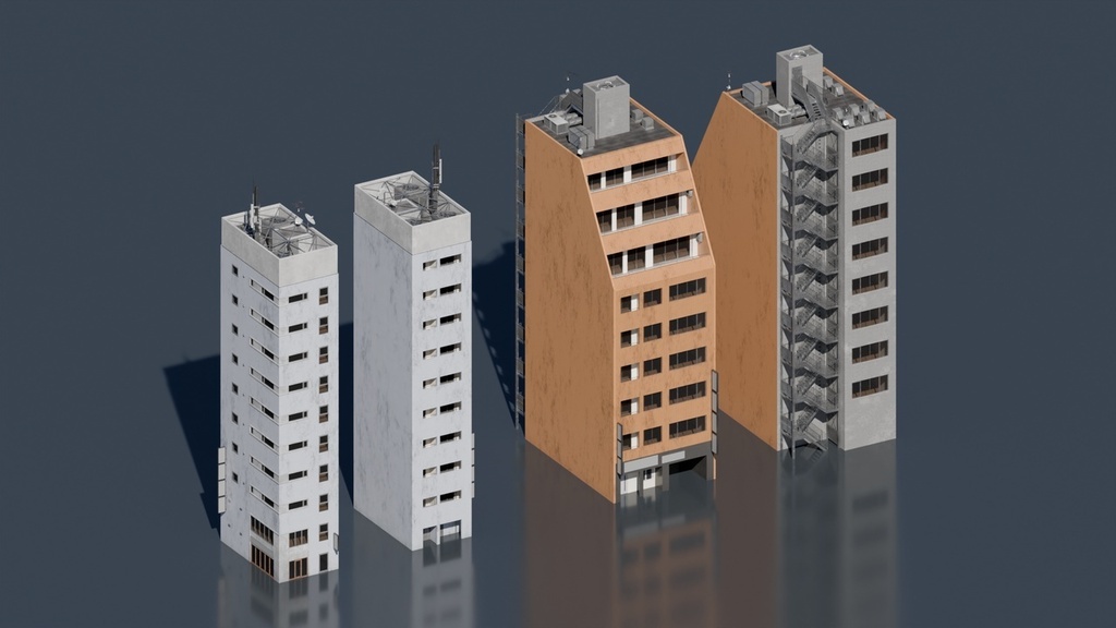 Tokyo Japan | Building Pack 2 (Blender)