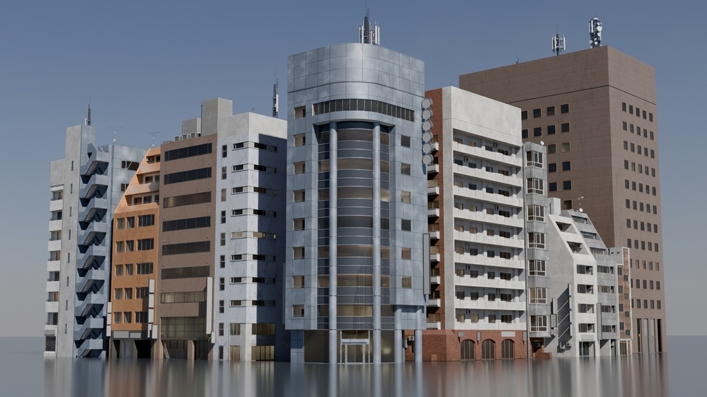 Tokyo Japan | Building Pack 2 (Blender)