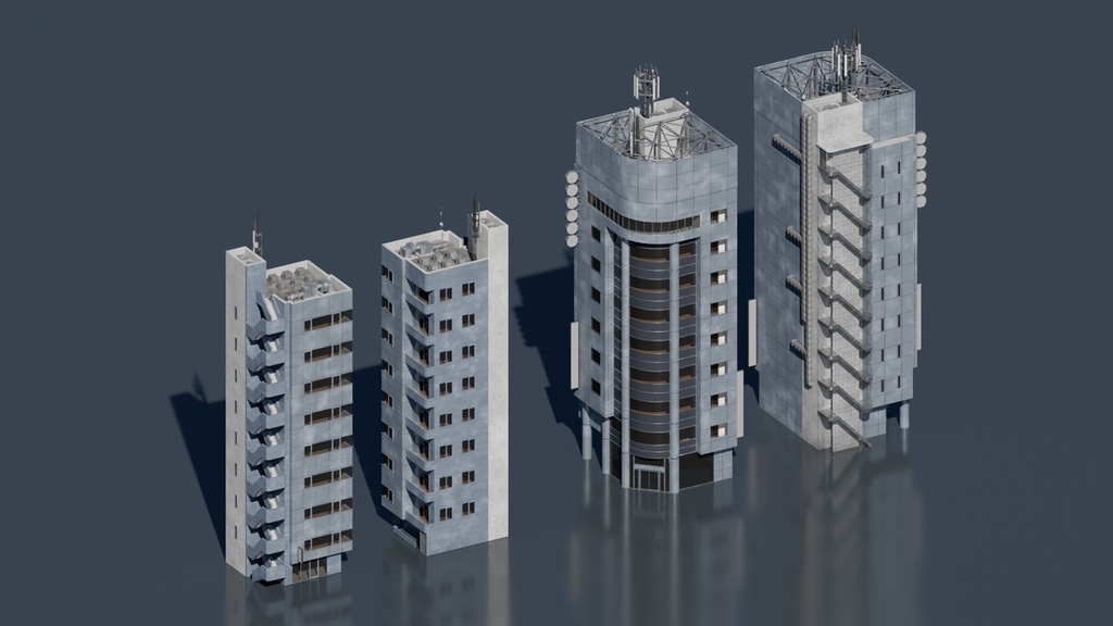 Tokyo Japan | Building Pack 2 (Blender)