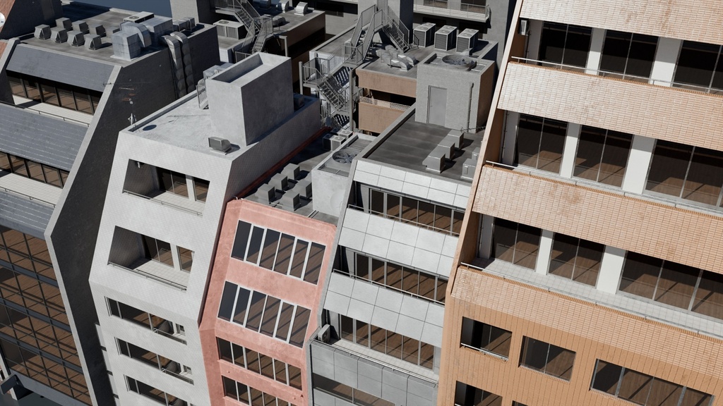 Tokyo Japan | Building Pack 2 (Blender)