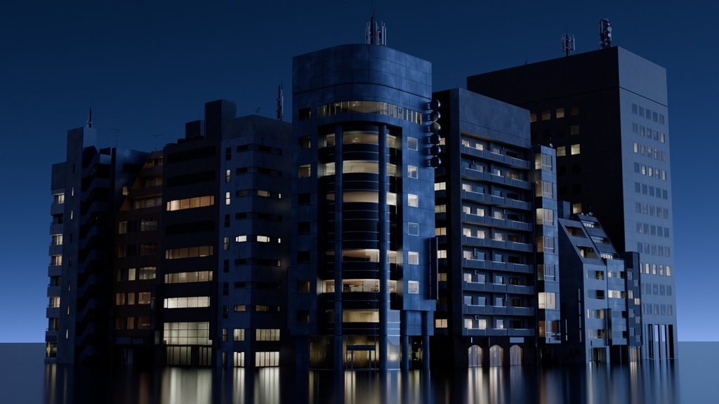 Tokyo Japan | Building Pack 2 (Blender)