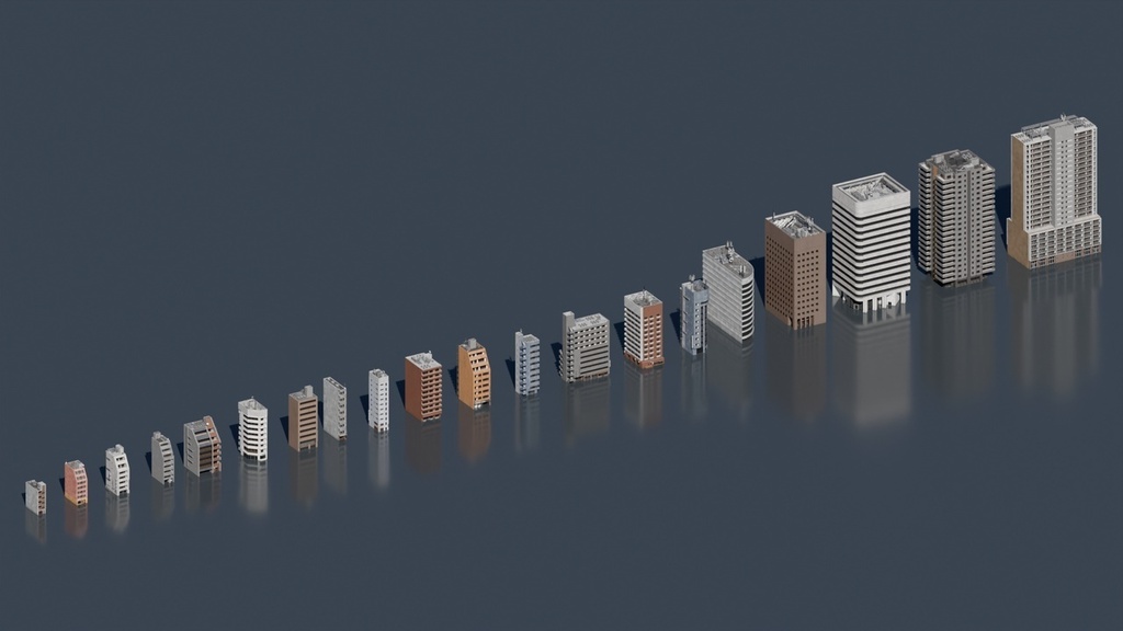 Tokyo Japan | Building Pack 2 (Blender)
