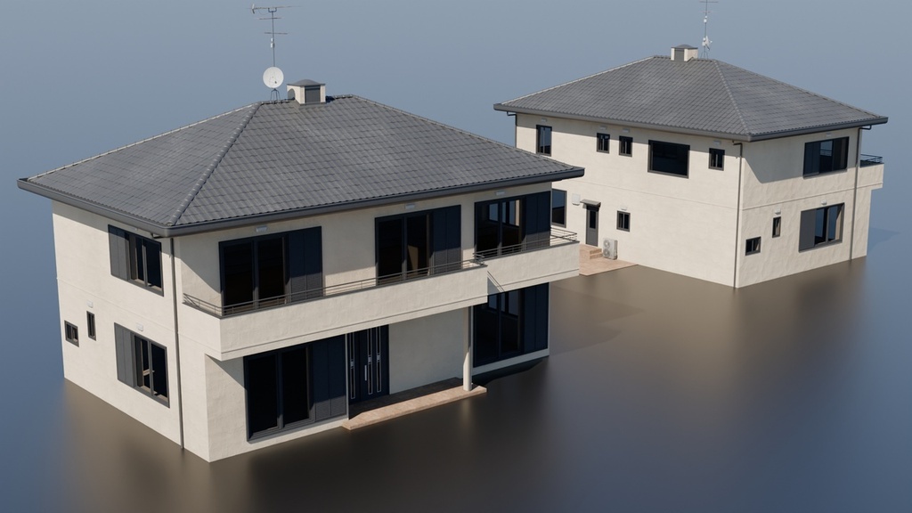Japan Residential | Building Pack (Blender)