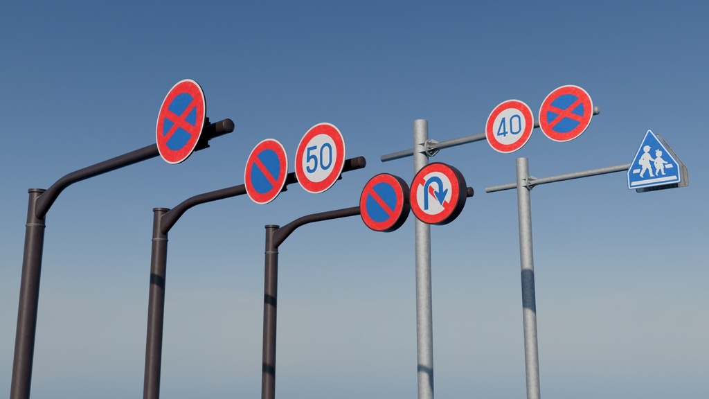 Japan Modular | Traffic Signs, Lights & Road Markings