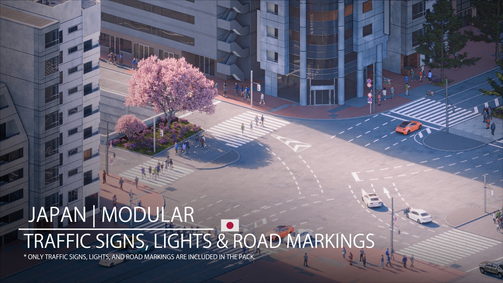Japan Modular | Traffic Signs, Lights & Road Markings