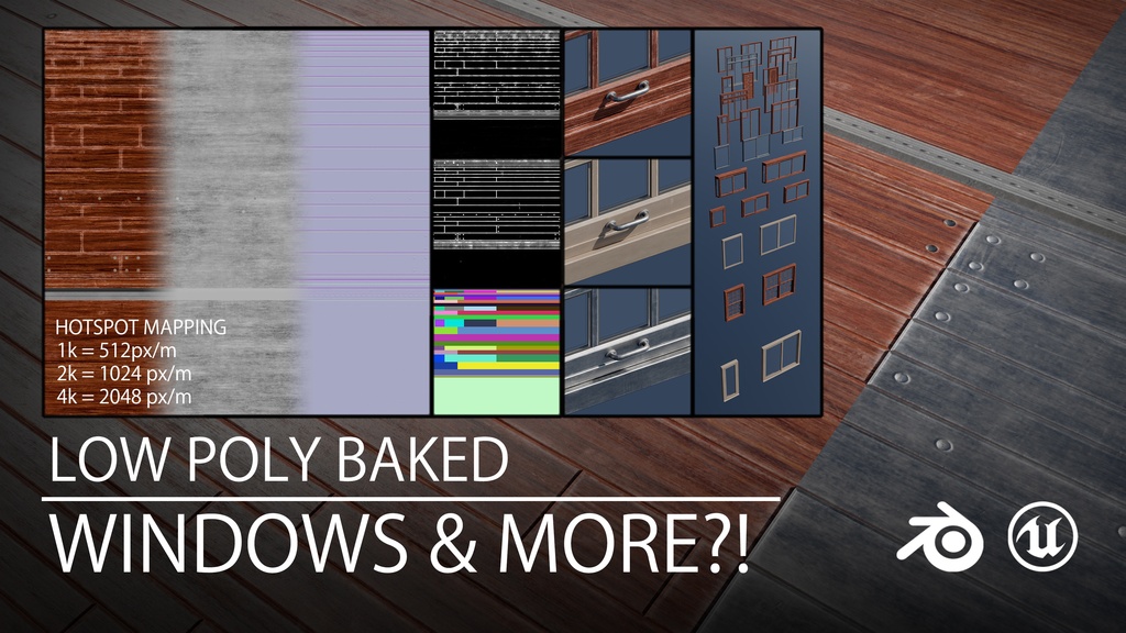 Low Poly Baked | Windows & More?!
