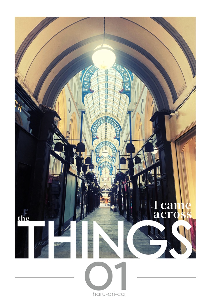 the THINGS I came across :01 アーケード