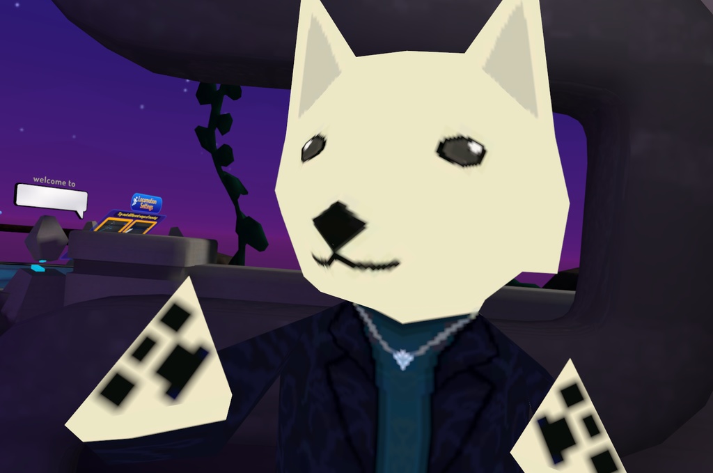 [VRChat] Gentle Wolfy Canine - 紳士なオオカミっぽい犬 アバター - 狢制作 - Mujina Production - 2/3