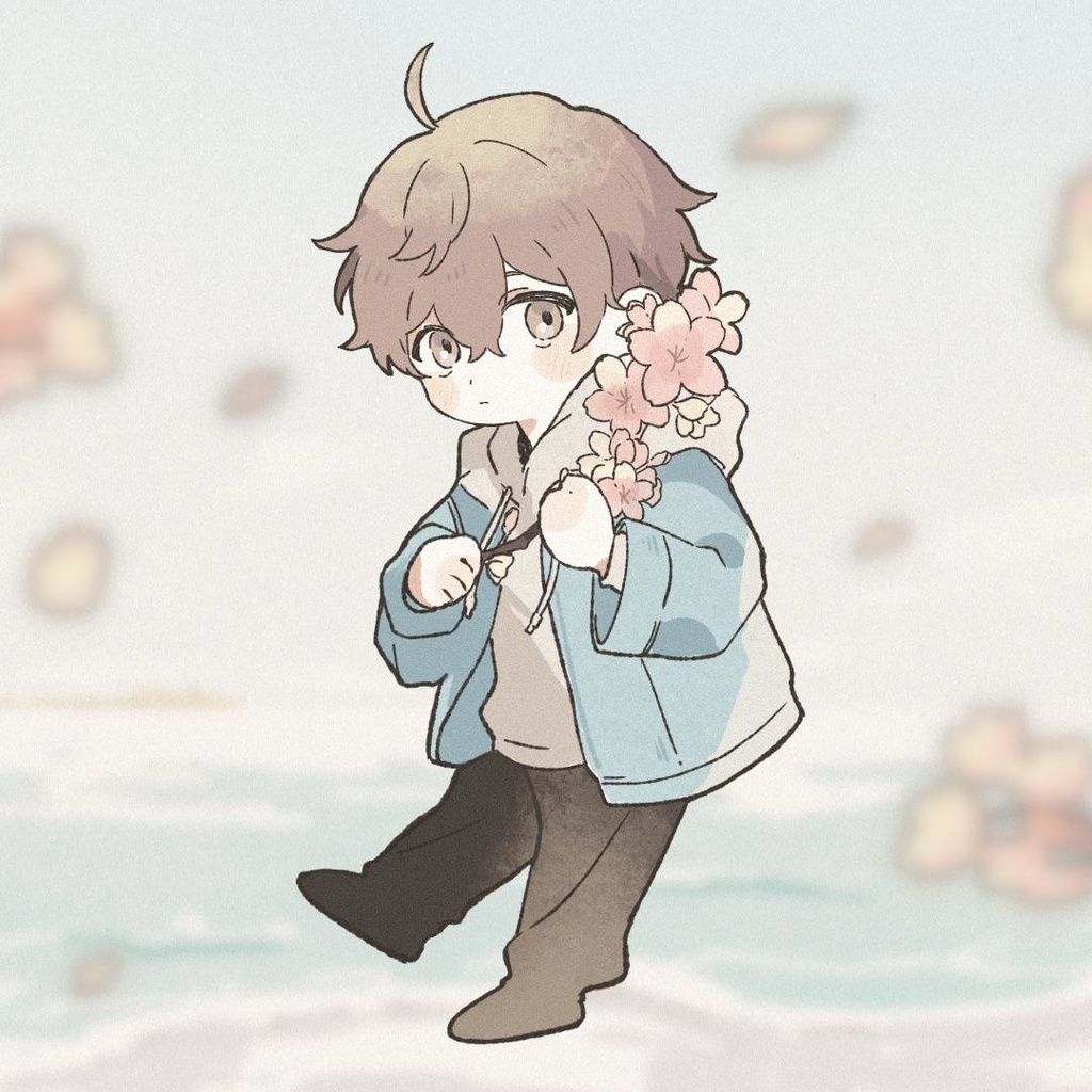 海へアクキー 横向きver.